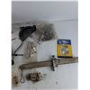 Image 6 : Spray Gun Cleaning Kit, Steel Fish Tape, Camshaft, Calipers, Springs, Misc