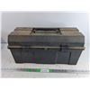 Image 1 : Plastic Tool Box & Plastic Tool Caddy 21" x 10" x 11"