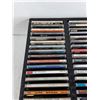 Image 2 : Assorted CDs - Village People, ABBA, Hugh Masekela, CD Organizer 19" x 12" x 5"