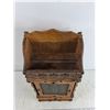 Image 2 : Vintage Wooden Wall Mounted Grocery List Holder 16" x 8" x 4"