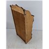 Image 4 : Vintage Wooden Wall Mounted Grocery List Holder 16" x 8" x 4"
