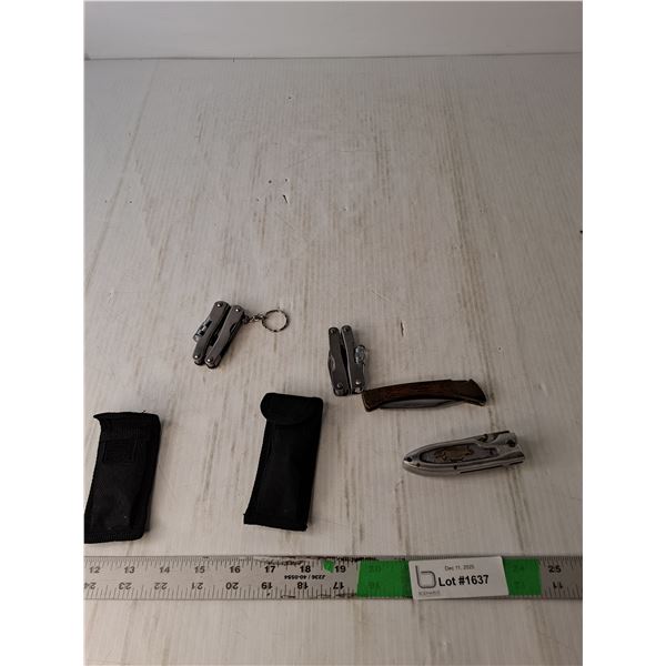 (4) Stainless Steel Jack Knives Up to 4"