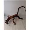 Image 2 : (2) Wooden Sculptures Up To 40" Long - PICK UP ONLY
