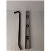 Image 2 : Prybar & Level (24", Cannot Ship)