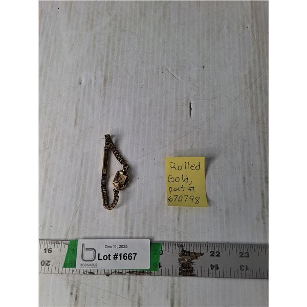 Rolled Gold Watch ( cannot authenticate)