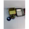 Image 4 : (6) Christmas Tins Up To 6"x 6"