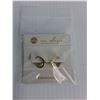 Image 4 : (3) Pairs Of Sterling Silver Earrings- Cannot Authenticate