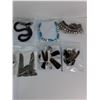 Image 3 : (10) Costume Necklaces And (1) Bracelet- Consigner Claims They Are Sterling Silver