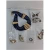 Image 2 : (4) Costume Necklaces, (2) Bracelets, (1) Pair Of Earrings, (1) Ring, And (2) Brooches