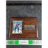 Image 1 : Jason Arnott Edmonton Oilers Plaque with Ice Breakers Hockey Card