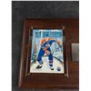 Image 2 : Jason Arnott Edmonton Oilers Plaque with Ice Breakers Hockey Card