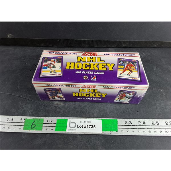 1991 Score NHL Hockey Collector Set- Sealed, Authenticity Not Guaranteed