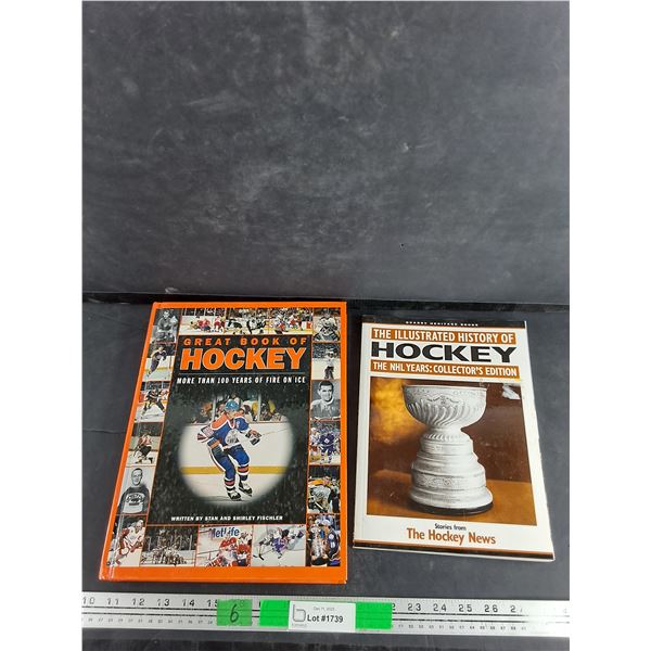 The Illustrated History of Hockey & Great Book of Hockey Books