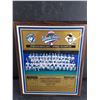 Image 2 : 1992 World Series Toronto Blue Jays World Champions Plaque 13" x 11"