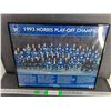 Image 1 : Framed Toronto Maple Leafs 1993 Norris Play Off Champions Poster 20" x 16"