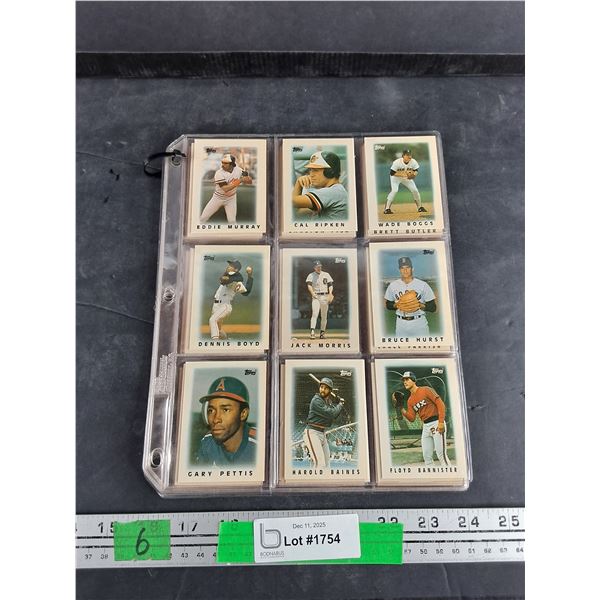 Vintage Topps Baseball Cards - Floyd Bannister, Cal Ripken, Bruce Hurst - Cannot Authenticate