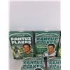 Image 2 : (5) Roughriders Fantuz Flakes Empty Cereal Boxes
