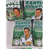 Image 3 : (5) Roughriders Fantuz Flakes Empty Cereal Boxes
