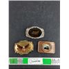 Image 1 : (3) Belt Buckles