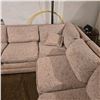 Image 1 : Sectional Couch Set  ( 2 Pieces)  91" X 91"  Comes out of a very clean home