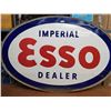 Image 1 : * Esso Imperial Enamel Metal Sign - CANNOT SHIP - 90" x 61"