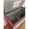 Image 2 : * Vintage Coca Cola Ideal Brand Cooler - CANNOT SHIP - 36" x 39" x 19.5" - Powers On, As Is