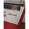 Image 5 : * Vintage Coca Cola Ideal Brand Cooler - CANNOT SHIP - 36" x 39" x 19.5" - Powers On, As Is