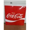 Image 1 : * Coca Cola Enamel Metal Sign - 44" x 44" - CANNOT SHIP