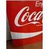 Image 2 : * Coca Cola Enamel Metal Sign - 44" x 44" - CANNOT SHIP