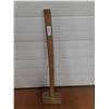 Image 1 : * Antique Large Wooden Mallet - 38" Long - Preferred Pick-Up