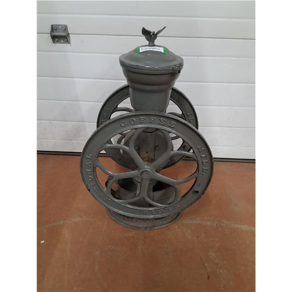 * Elgin National Coffee Mill - Cast Iron - CANNOT SHIP - 26" x 17" x 16"