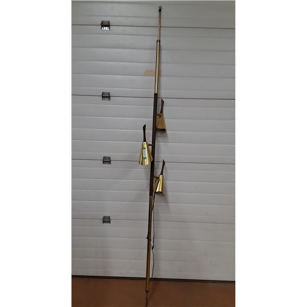 * MCM Vintage Pole Tension Lamp - Works - CANNOT SHIP