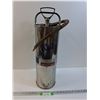 Image 1 : # Vintage Flag Fire Extinguisher - As Is - 24" x 8" - CANNOT SHIP