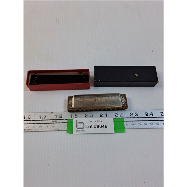 The Ironclad Harmonica by M. Hohner - Works, Comes with Box