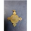 Image 3 : St Johns Amulance Pendant - Inscription on Back - 1.5" x 1.5"