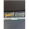 Image 1 : (2) Glass "Candy" Trains - 5" Long