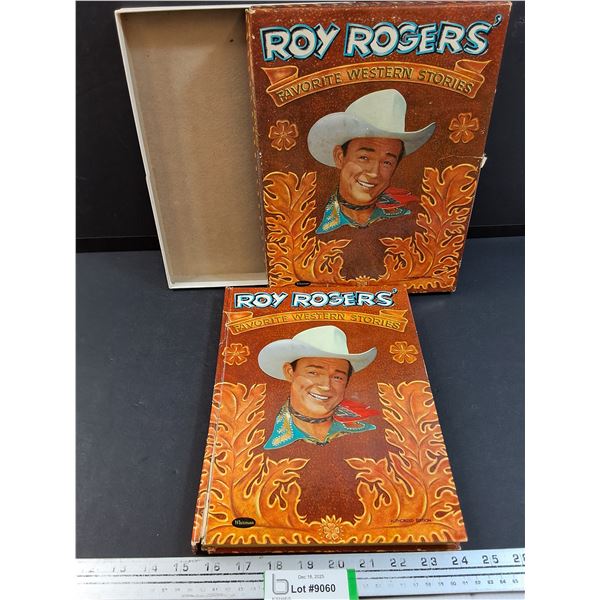 Roy Rogers Favorite Western Stories Hardcover Box w/Box - Dated 1956