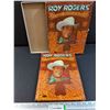 Image 1 : Roy Rogers Favorite Western Stories Hardcover Box w/Box - Dated 1956