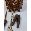 Image 3 : Cuckoo Clock - Made in Germany - As Is -  - 10" x 7" x 6"