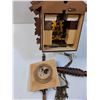 Image 4 : Cuckoo Clock - Made in Germany - As Is -  - 10" x 7" x 6"