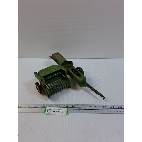 John Deere Metal Square Baler Toy - 12" x 7"