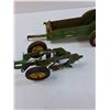 Image 3 : (2) John Deere Metal Toys: Manure Spreader, Cultivator