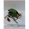Image 1 : John Deere Metal Combine Toy & Toy Farmer Figurine