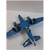 Image 4 : Trans World Airlines Tin Airplane Toy - Some Wear as Pictured - 16" x 12"