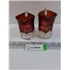 Image 1 : Pair of Wedding Etched Glasses
