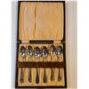 Image 4 : Set Of EPNS Tea Spoons (6)/Case , Birks Sterling Silver Spoon (1)-