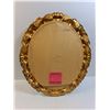 Image 2 : Plastic Painted Oval Mirror 25" x 20.75", Pickup Preferred
