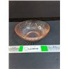 Image 1 : Pink Depression Glass Bowl 5.5" Diameter