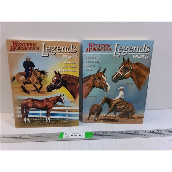 (2) Western Horseman Legends Books, Volume 6 & 7