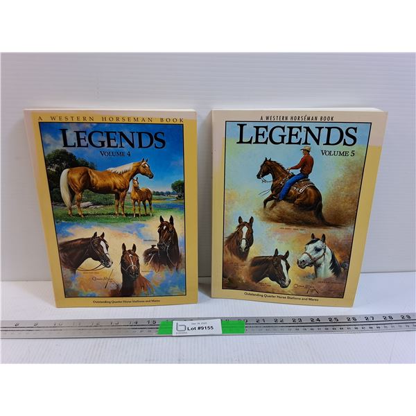 (2) Western Horseman Legends Books, Volume 4 & 5